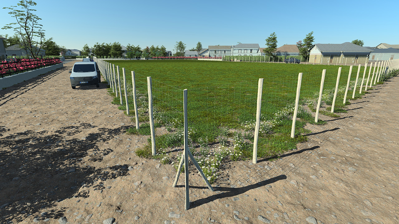 Square Metal Fence 190cm_2