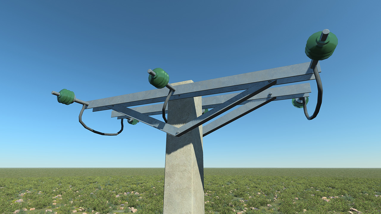 Medium Voltage Electric Poles_2