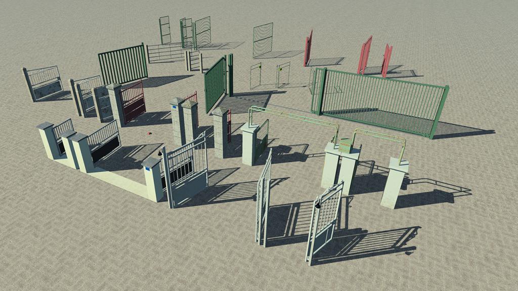 Metal Portals Open